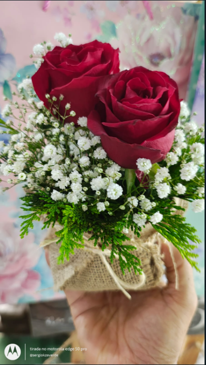 Arranjo Duas Rosas view 2